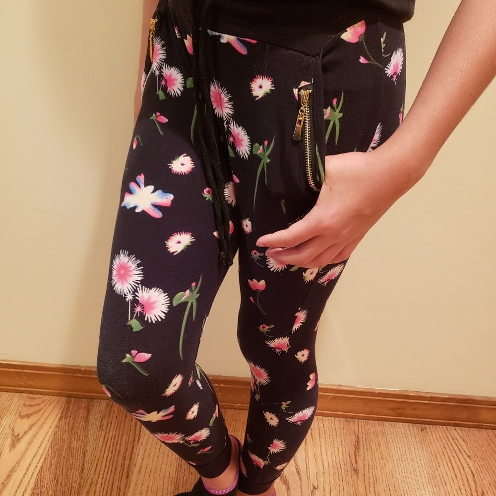 Black joggers
